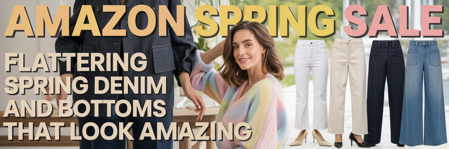 Spring Deals for Women's Denim & Bottoms That Looks Amazing