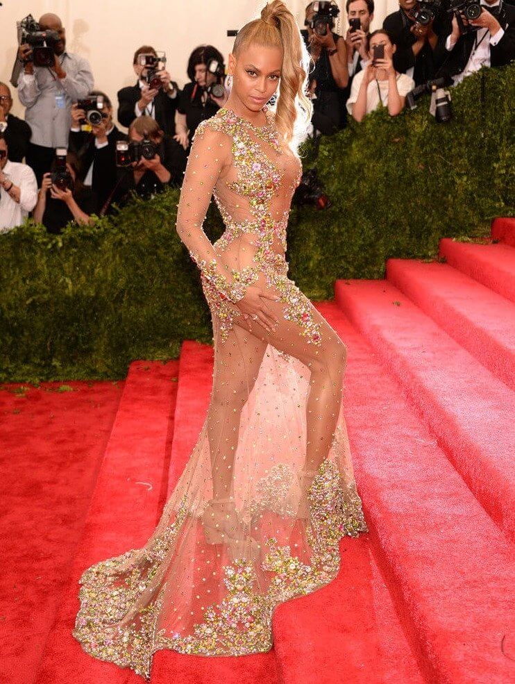 Beyoncé’s 2015 Met Gala "Late Arrival" Masterpiece