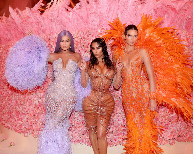 The 2019 Met Gala "Feathered" Kardashian-Jenner Takeover
