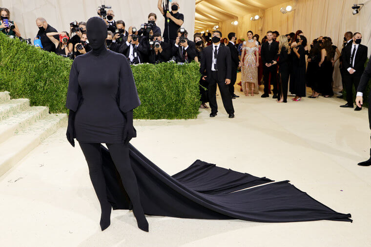 Kim Kardashian’s "Faceless" 2021 Met Gala Mystery