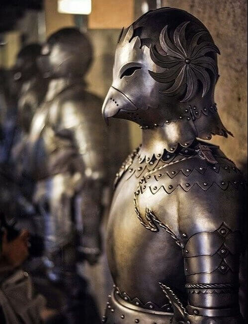 This Medieval Bird Armor in Prague Is Exquisite