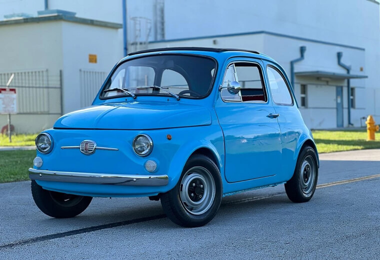 1971 Fiat 500 Ragtop