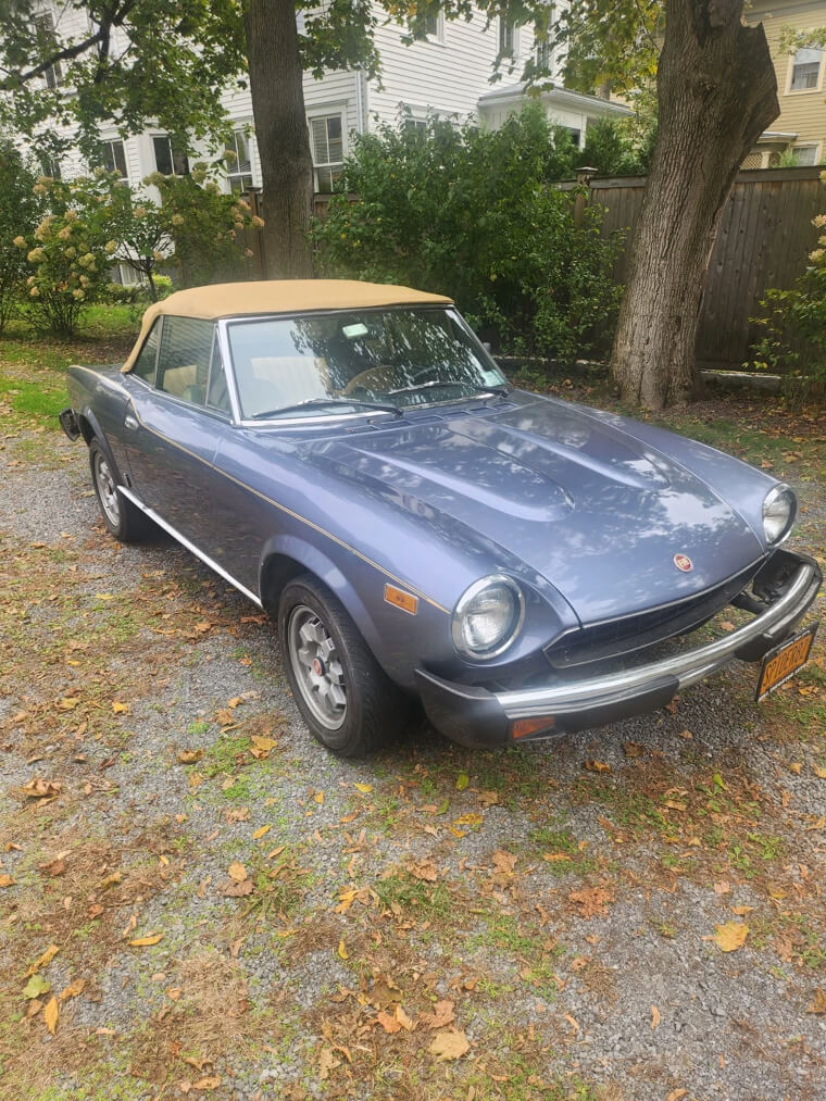 1982 Fiat 124 Spider