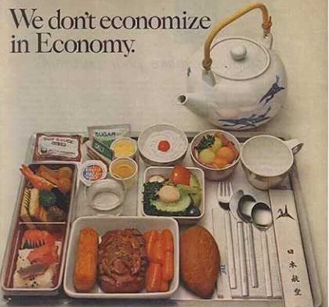 In-Flight Gourmet Feasts in the 1960s