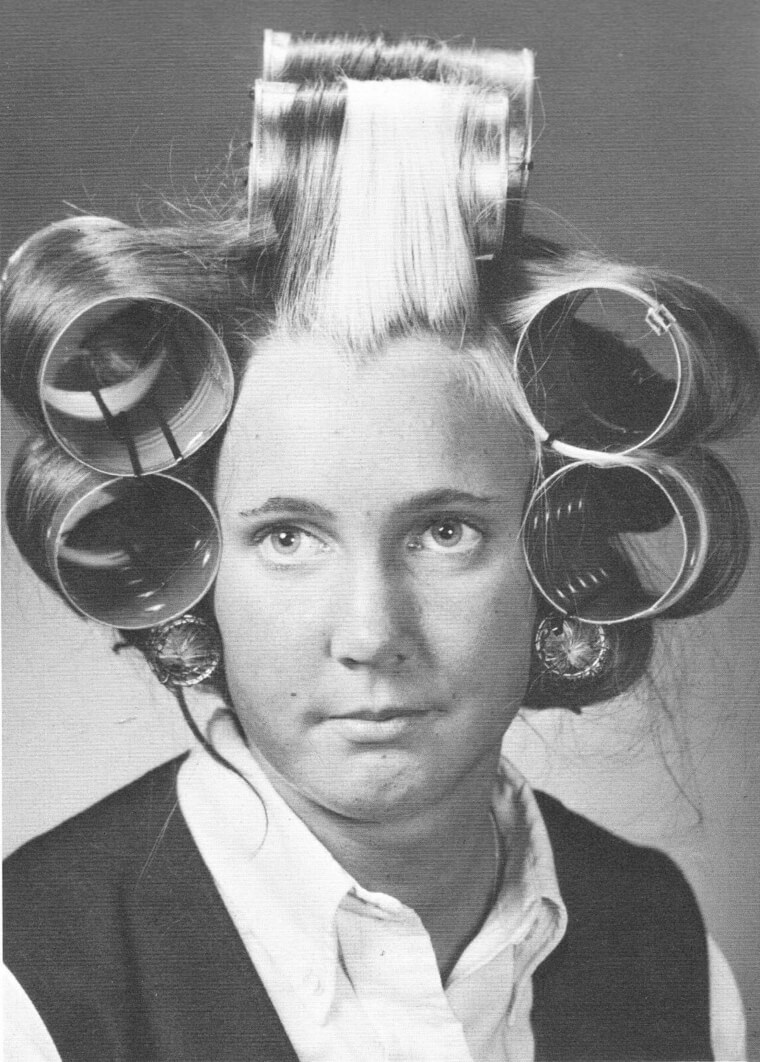 Grocery Shopping in Curlers: A 1960s Norm