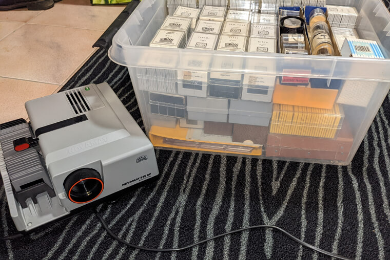 Slide Projectors: A Window to Yesterday's Living Room Experience