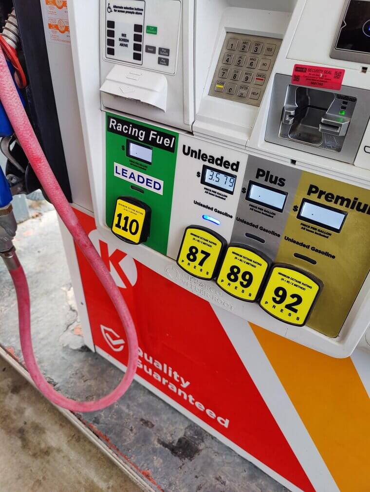 Leaded Gasoline at Every Pump!