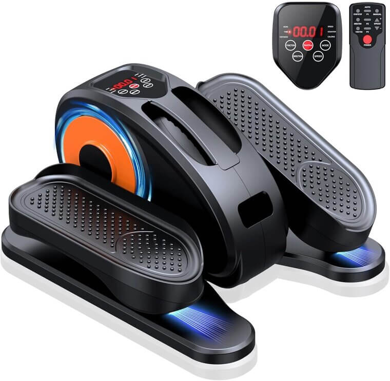Under Desk Elliptical - Compact, Quiet & Portable Exerciser - Don’t Miss the 41% Discount!