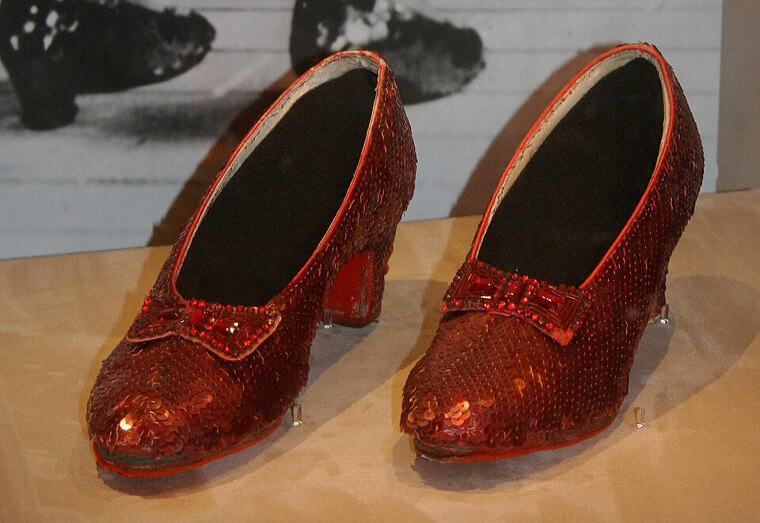The Heavy Metal Secret Behind Judy Garland’s Ruby Slippers in "The Wizard of Oz"