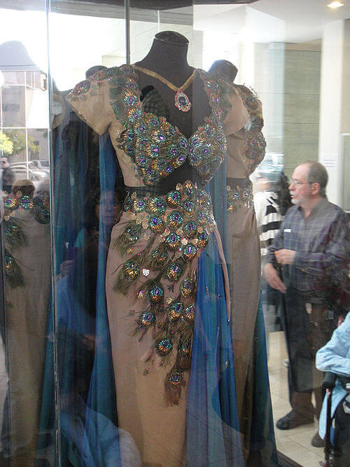 Hedy Lamarr’s Peacock Gown From "Samson and Delilah"