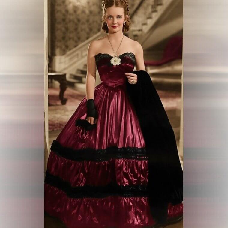 The Forbidden Red Dress of Bette Davis in "Jezebel"