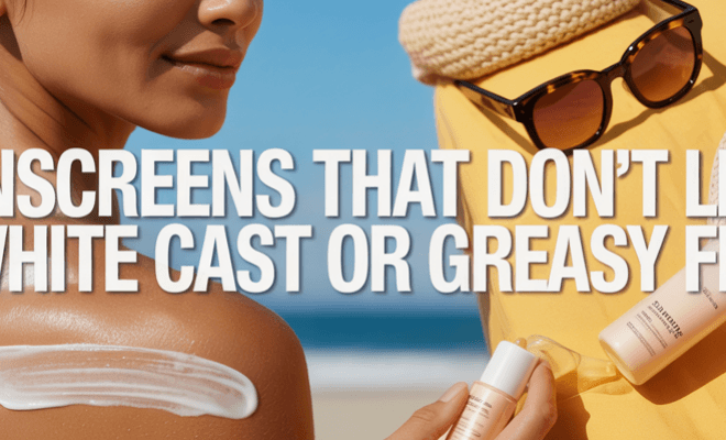 Sunscreens That Don't Leave a White Cast or Greasy Feel