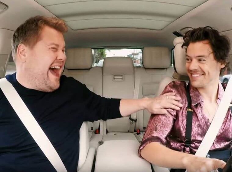 Harry Styles And James Corden