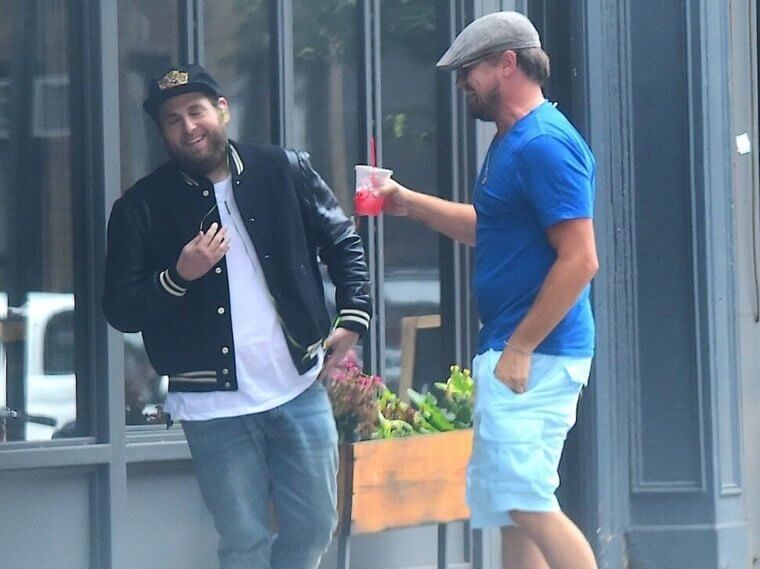 Jonah Hill And Leonardo DiCaprio