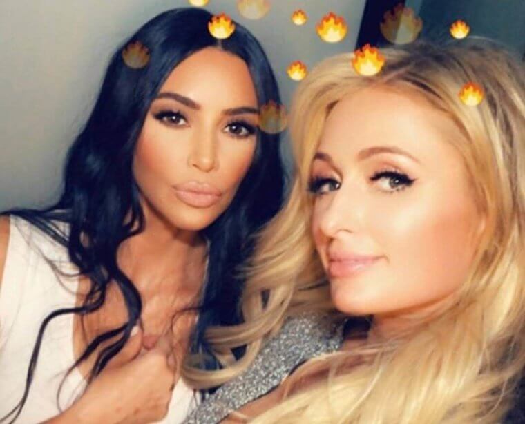Kim Kardashian And Paris Hilton