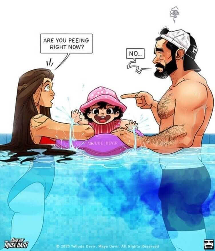 When You Blame the Pool Pee on the Baby