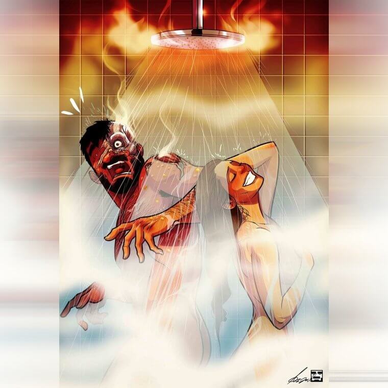 A Hot Shower Is a Mama's Favorite Little Luxury