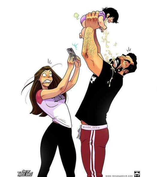 Don't Forget to Aim the Baby Away From Your Open Mouth