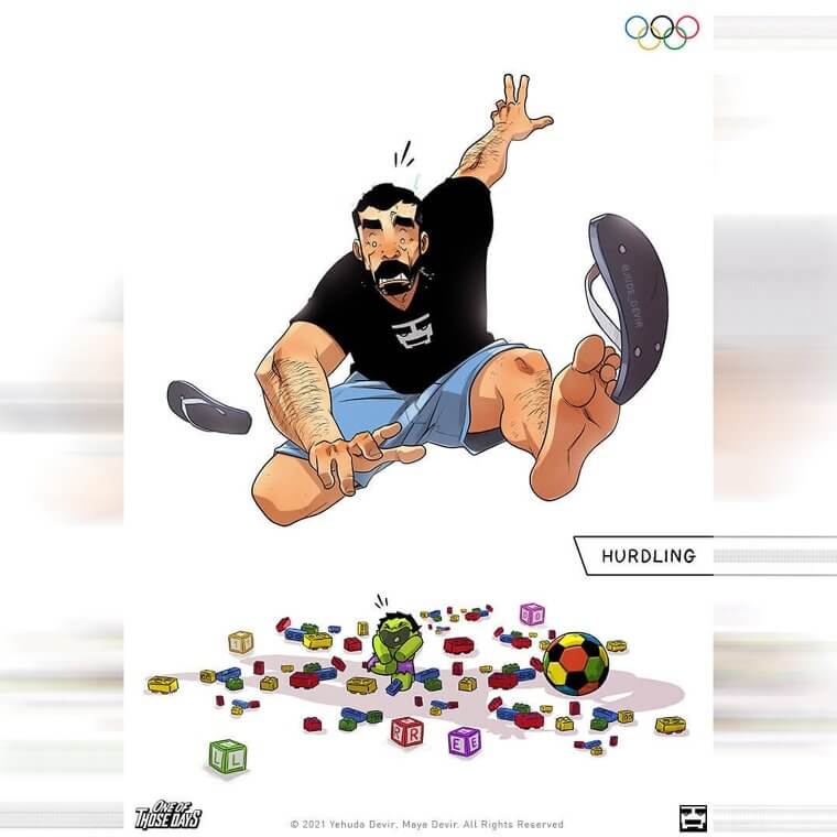 Avoiding Sharp Toys Becomes an Olympic-Level Feat