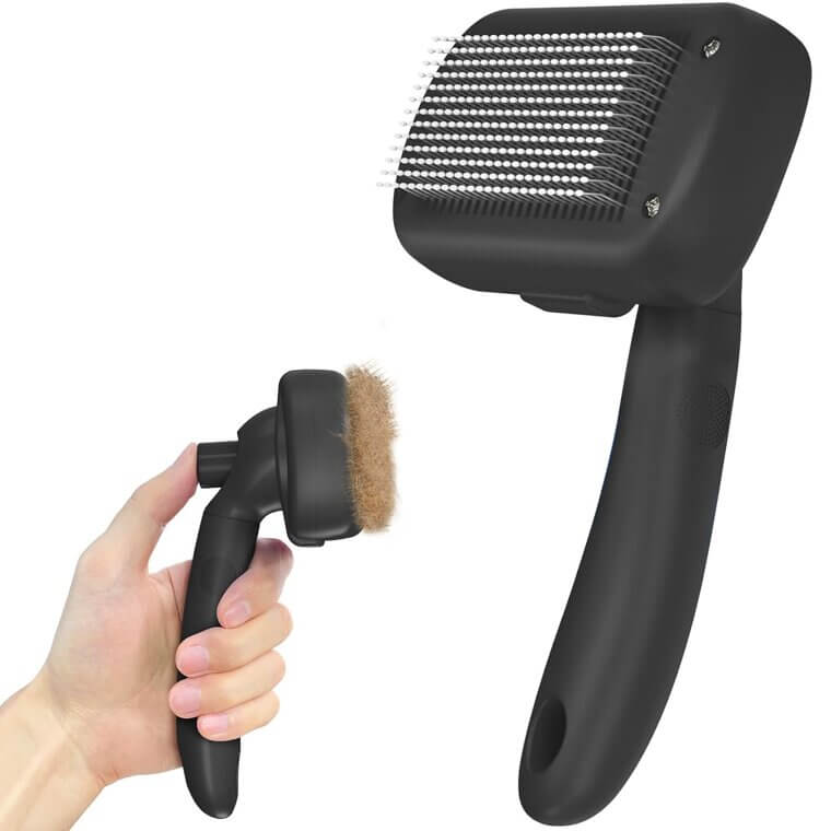 Self Cleaning Brush - Grooming Tool for Pets, Say Goodbye to Shedding! - Don’t Miss the 40% Discount!