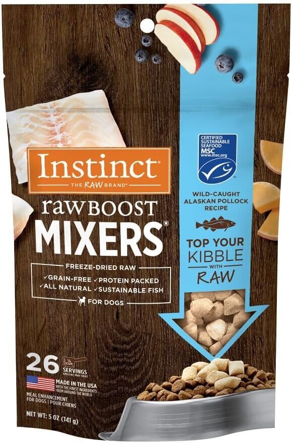 Instinct Raw Boost Mixers - Grain-Free Freeze Dried Dog Topper 