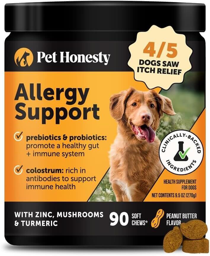 Dog Allergy Itch Relief - Boost Your Pup's Comfort & Health 