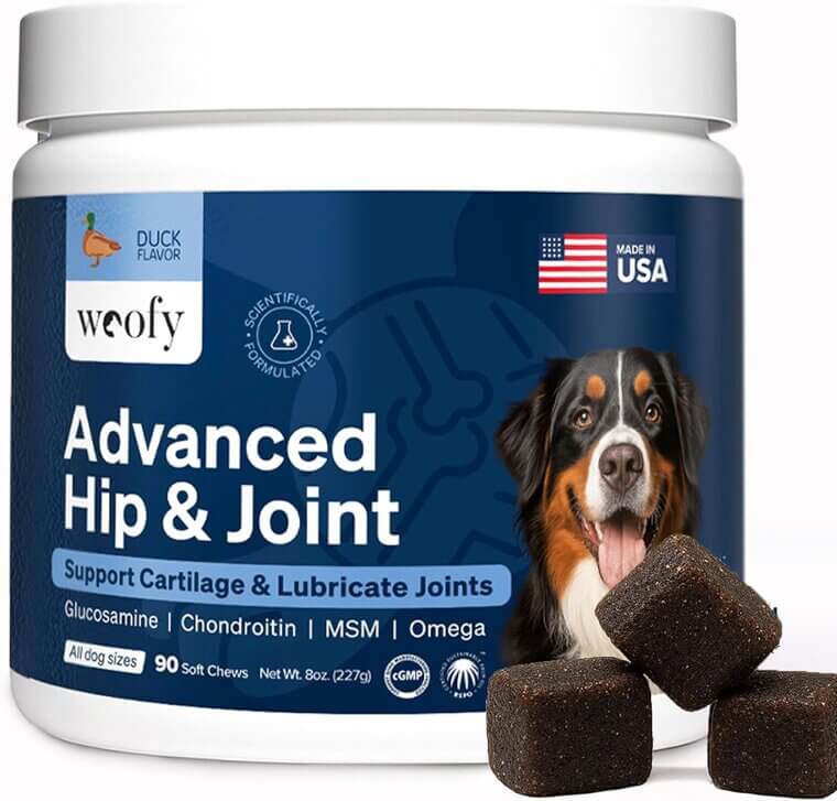 Woofy Hip & Joint Chews - Keep Your Dog Active & Happy! 