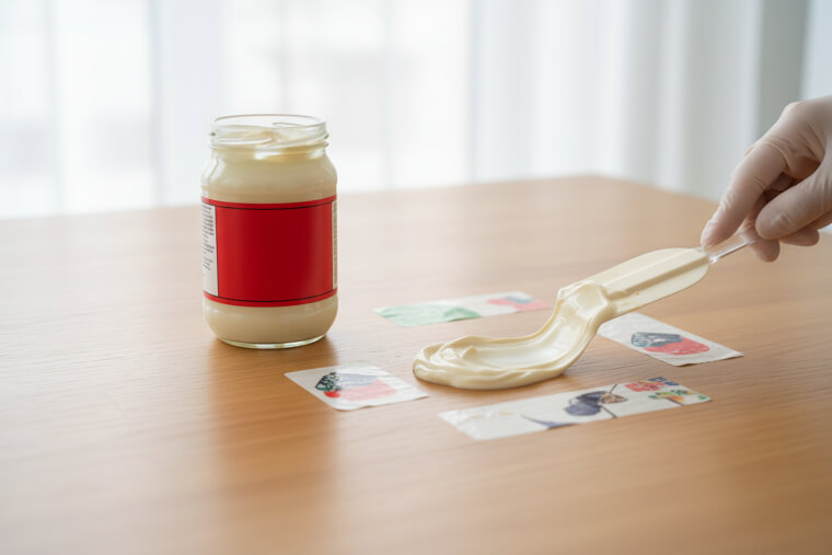 The Mayonnaise Sticker Remover