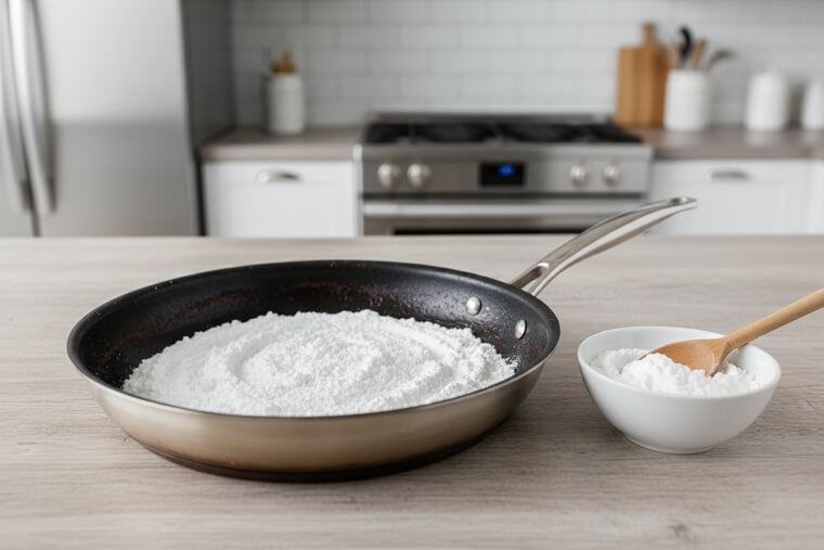 The Burnt Pan Baking Soda Paste