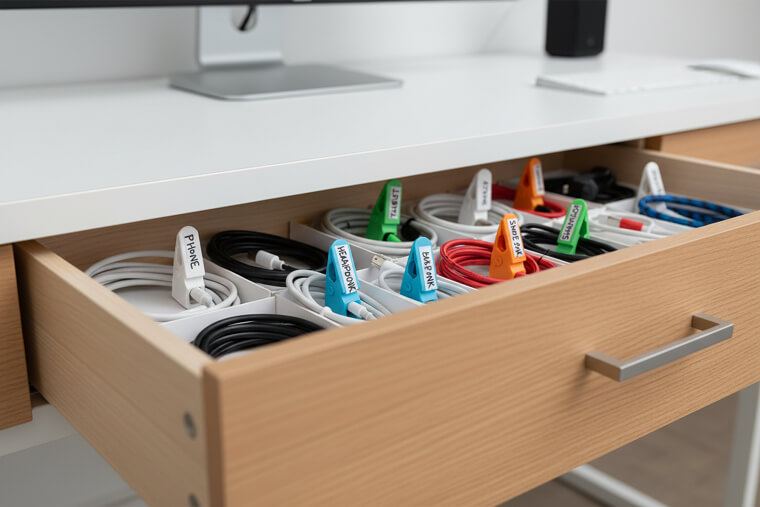 The Bread Clip Cable Organizer