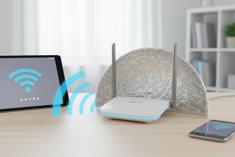 The Aluminum Foil WiFi Booster