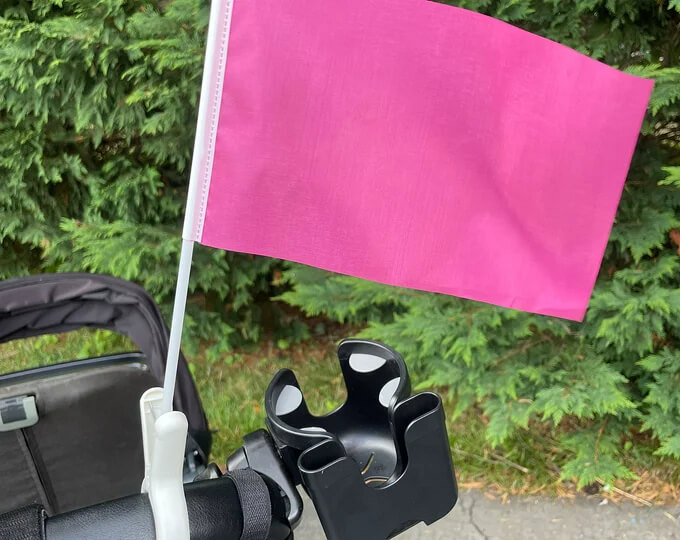 A Handy Dandy Stroller Flag