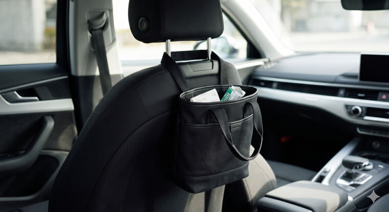 Hanging Trash Bags From The Passenger Seat Headrest