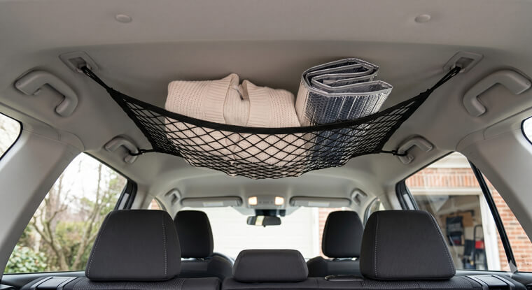 Mesh Bungee Nets For Overhead Ceiling Storage