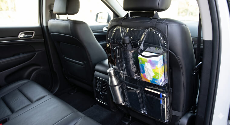 Over-The-Seat Shoe Organizers For Instant Backseat Storage