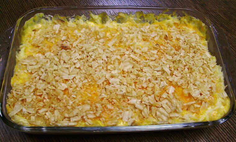 Funeral Potatoes (Cheesy Hashbrown Casserole)