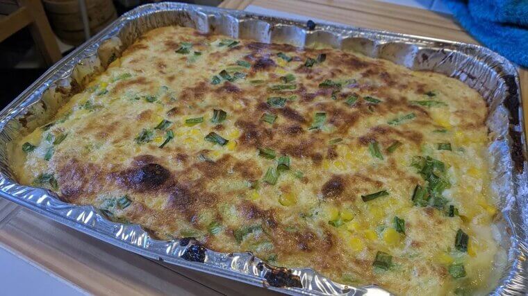 Cheesy Corn Casserole (Corn Pudding)