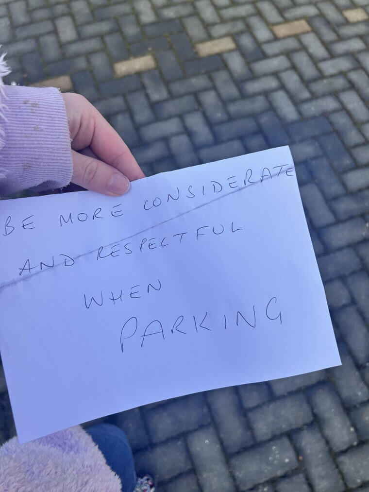 A Plea for Considerate Parking