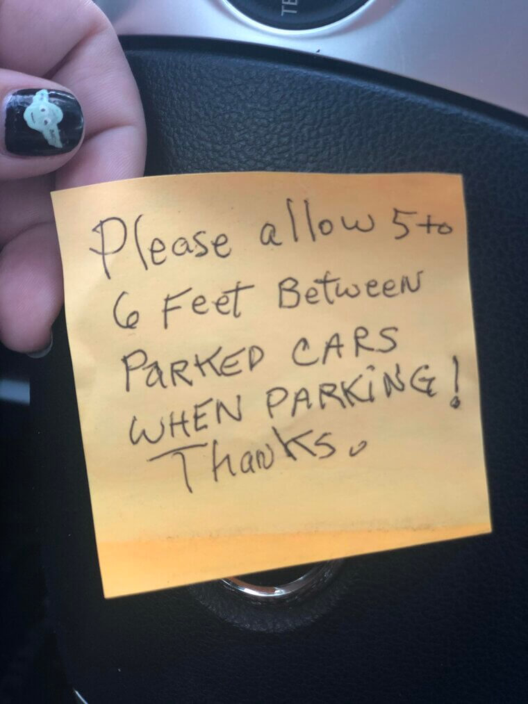 A Plea for Parking Space