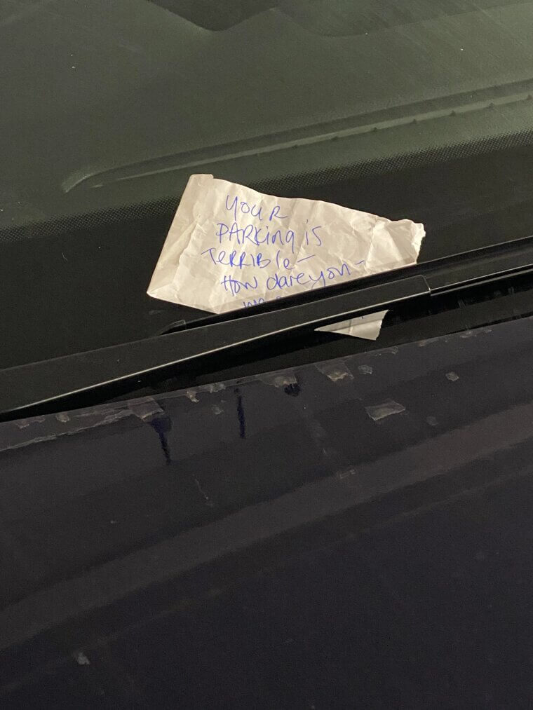 A Note About Parking