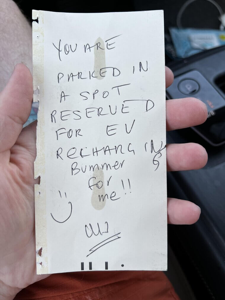 Bummer for the EV Owner
