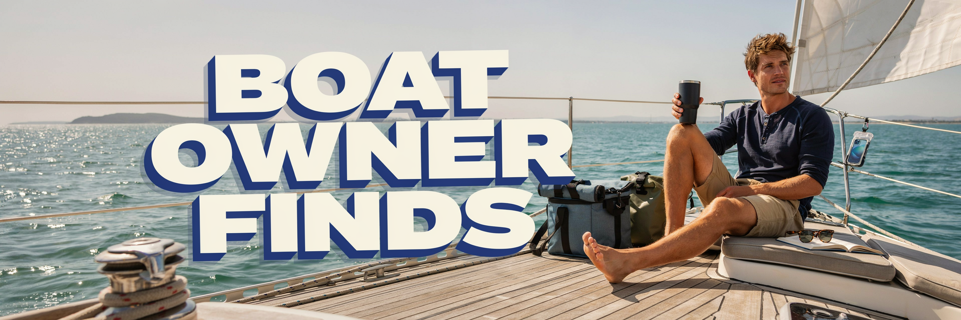 Boat Owner Finds That Keep Drinks Cold and Phones Dry All Day