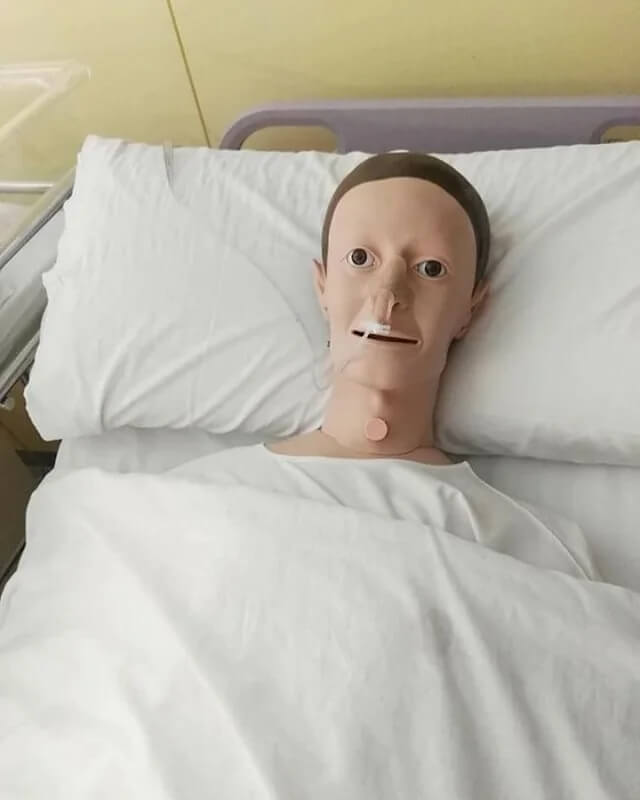 Ilusões de ótica: O Mark Zuckerberg deveria verificar se autorizou a venda de máscaras com o seu rosto - Foto: flyingfrig/Reddit