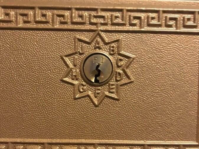 This Old Apartment Mailbox Used a Combination Lock