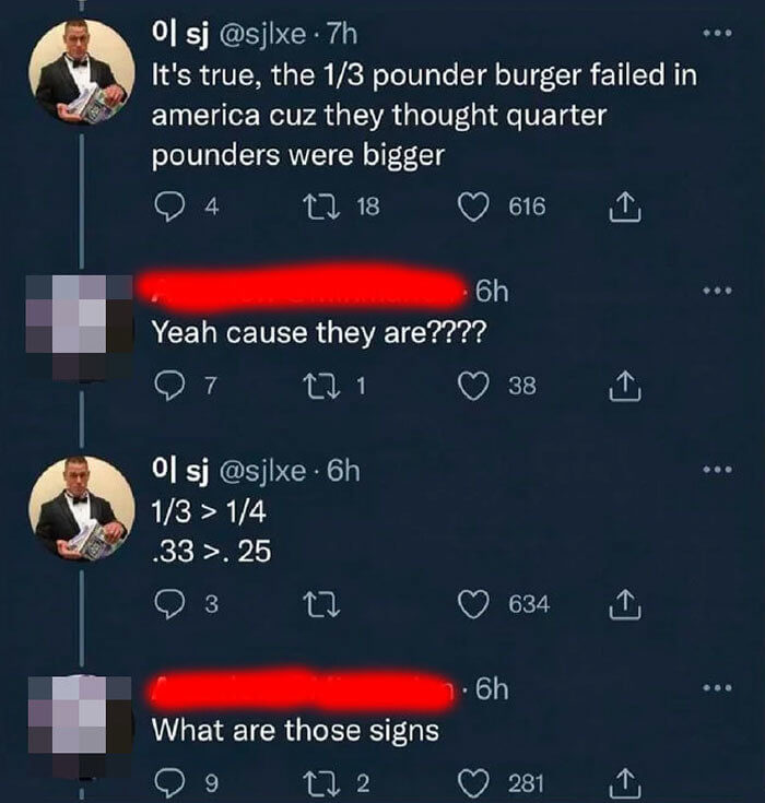 This Guy Needs to Brush up on His Math Skills