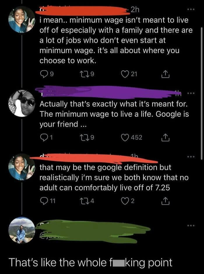 And That's the Literal Definition of Minimum Wage