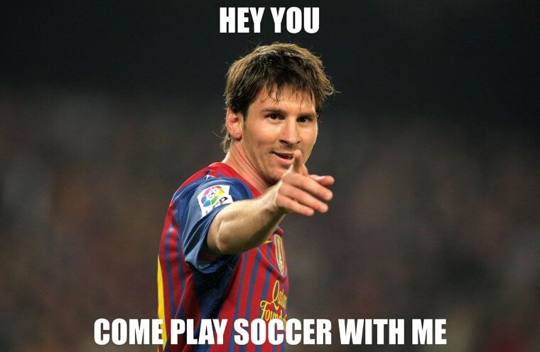 Oh Messi, You're Making Us Blush