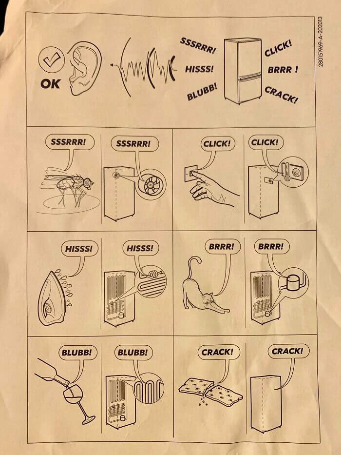 Lärm Beschreibung Anweisungen
