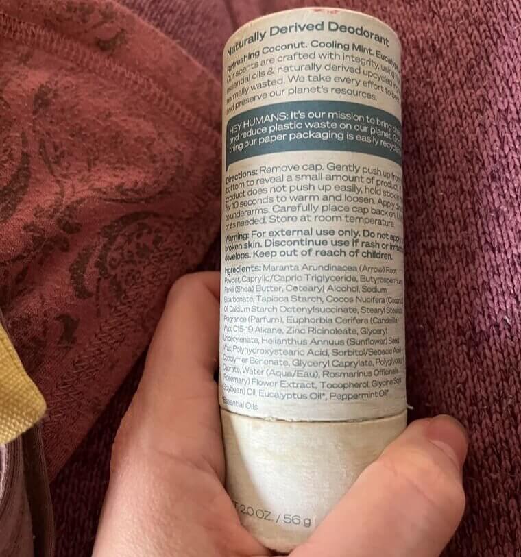 Forget About The Natural Deodorant, How About Natural Packaging?