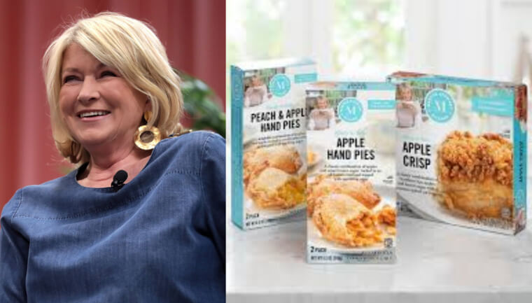 Martha Stewart’s Frozen Food Line Sold via Grocery Stores Nationwide